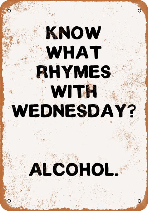 names that rhyme with wednesday.